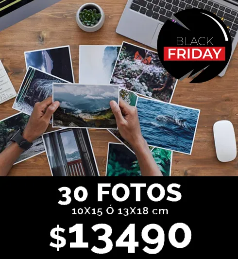 30 fotos 10x15 o 13x18
